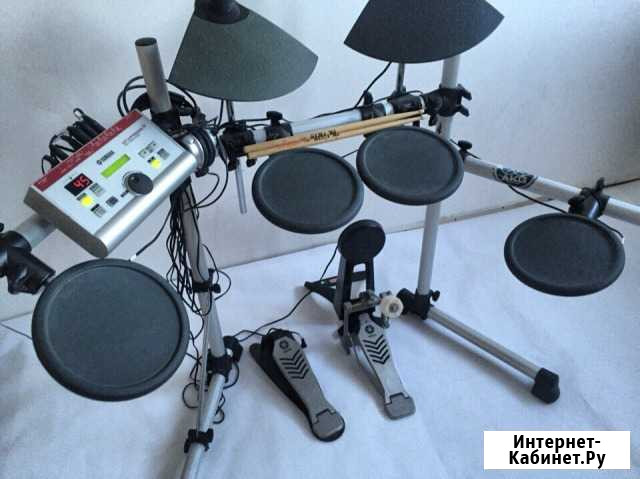 Ударная установка yamaha dtxpress IV + наушники (б Краснодар - изображение 1