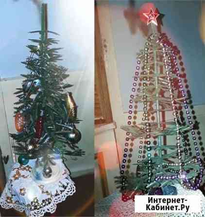 Настольная Елка искусственная СССР 31 и 68 см Воронеж