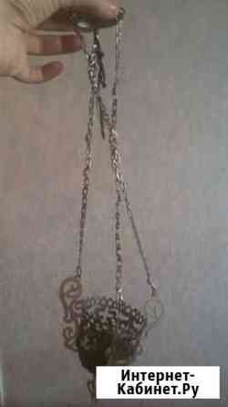 Старинная подвесная лампада Саратов