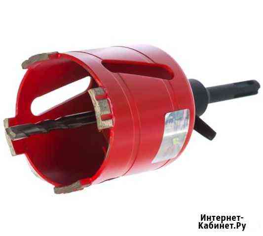 Коронка алм. 75*10*M16 мм сасс + переходник skywer Анапа