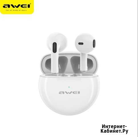Беспроводные наушники Awei T17 Брянск - изображение 1