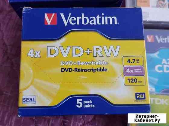 Болванки DVD+R, DVD+RW, CD-RV, CD-R Щербинка