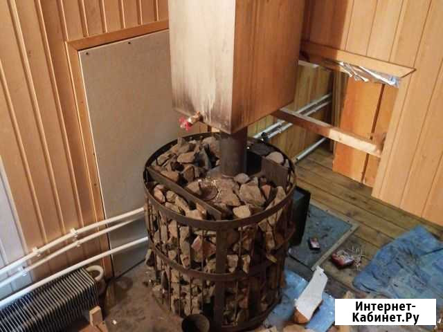 Печь банная с нерж баком Калязин - изображение 1