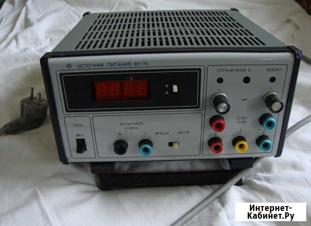 Лабораторный источник питания Б5-70 Велиж - изображение 1
