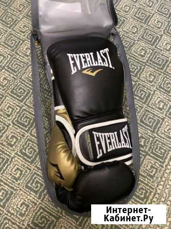 Боксерские перчатки everlast 14 oz Казань - изображение 1