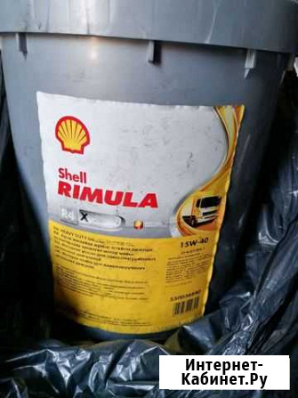 Моторное масло shell Rimula R4 X 15W-40 20 л Омск - изображение 1