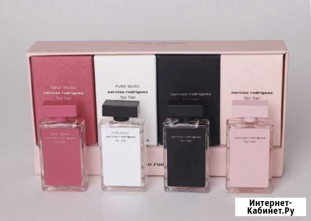 Набор миниатюр Narciso Rodriguez 4x7,5 ml Ульяновск - изображение 1