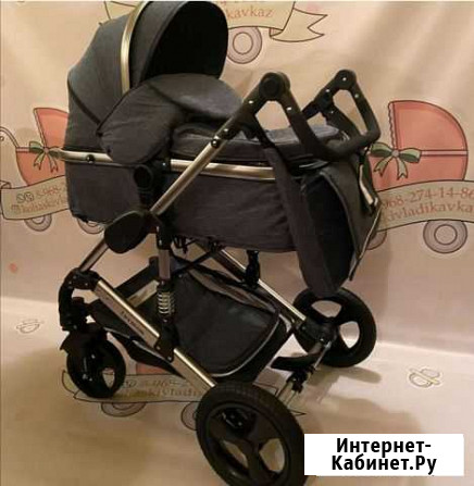 Коляска luxmom 555 (с автокреслом) Владикавказ - изображение 1
