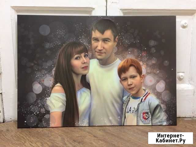 Портрет на холсте 681 Белокуриха - изображение 1