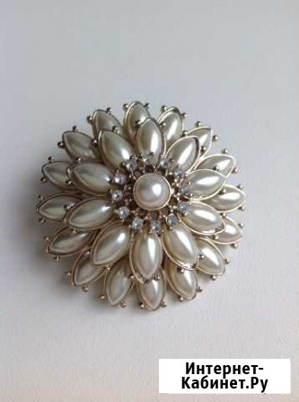 Новая брошь Liora, с элементами Swarovski Казань - изображение 1