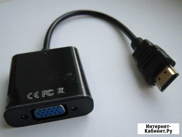Переходник hdmi-VGA - новый Барнаул - изображение 1