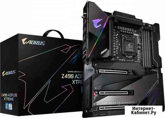 LGA1200 Gigabyte Z490 aorus xtreme новая Волхов