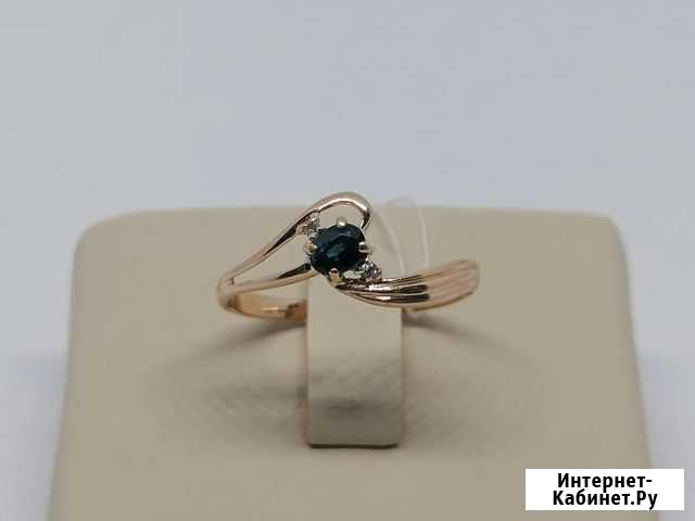 Л.С. Кольцо с брилл. золото 585пр. 17.5 размер Липецк - изображение 1