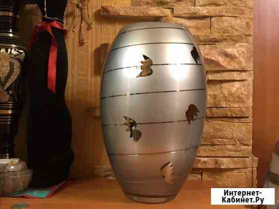 Ваза чешская, стекло, 31,5 см Казань