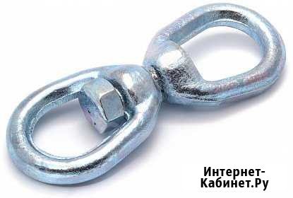 Вертлюг оцинкованный с нагрузкой до 500 кг Москва - изображение 1