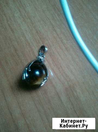 Подвеска Камень тигровый глаз Омск - изображение 1