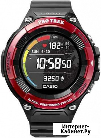 Часы Casio Pro Trek Smart WSD-F21HR Тольятти - изображение 1