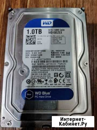 Жесткий диск WD blue 1tb Армавир - изображение 1