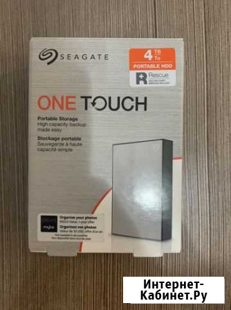 Внешний жесткий диск 2.5 Seagate 4TB One Touch (s Киров - изображение 1