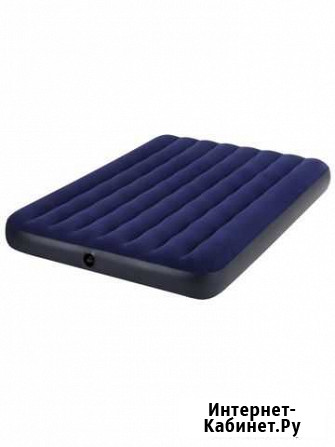 Надувной Матрас intex. Размер 137х191х25см. Новый Тула - изображение 1