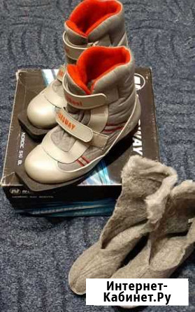 Лыжные ботинки (р. 36-37) Тверь - изображение 1