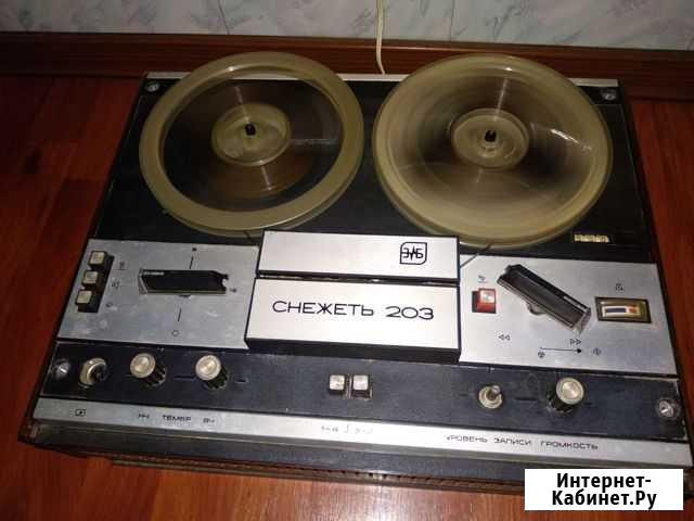 Катушечный магнитофон Снежеть-203 Владимир - изображение 1
