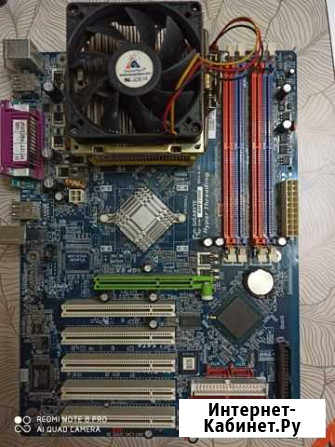 Материнская плата gigabyte GA-81PE1000rev4.0 сокет Октябрьский - изображение 1