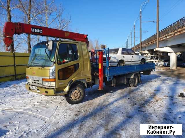 Mitsubishi Fuso Fighter с КМУ, 1993 Хабаровск - изображение 1