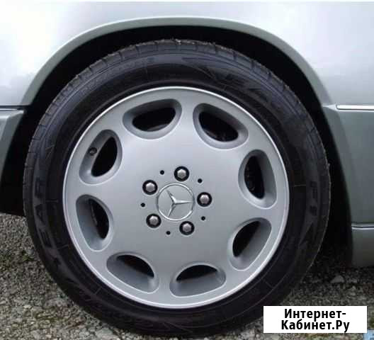 5 дисков Mercedes R16 5*112 с резиной Красноярск - изображение 1