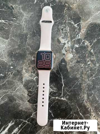 Смарт-часы apple watch series 6 белые на 45 мм Воркута - изображение 1