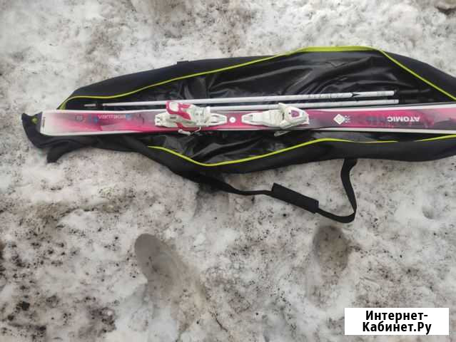 Продам горнолые лыжи + ботинки Петропавловск-Камчатский - изображение 1