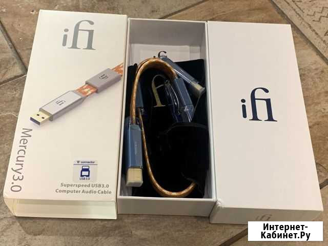 USB кабель iFi Audio Mercury3.0 Cable 0,5м Брянск - изображение 1