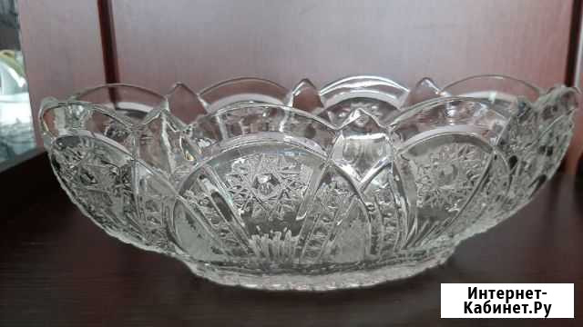 Ваза хрустальная Оренбург - изображение 1