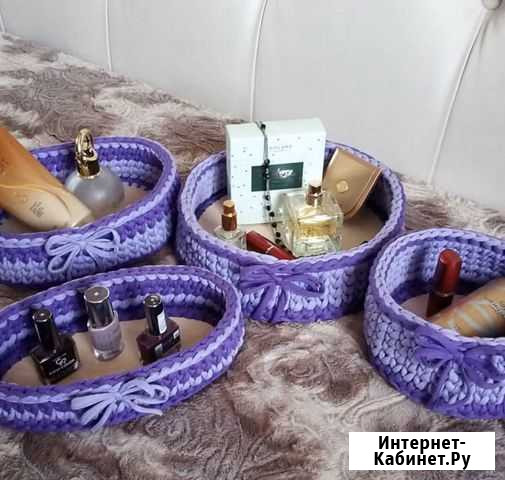 Корзинки из трикотажной пряжи Белгород - изображение 1