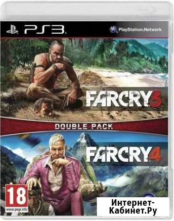 Farcry 3+ farcry 4/ps3/ТЦ калина молл Владивосток - изображение 1