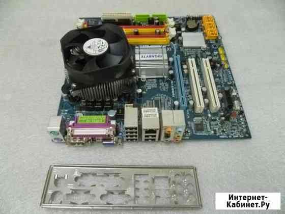 Материнская плата Gigabyte GA-Q35M-S2 с E8400 Красноярск