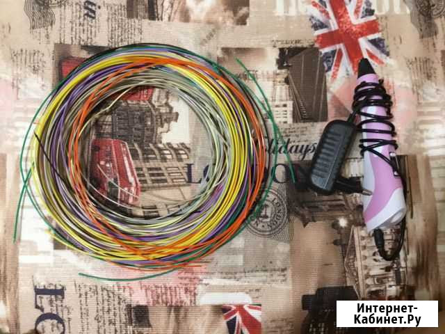 3D ручка (розовая) Брянск - изображение 1