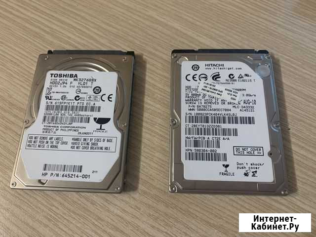 Два рабочих жестких диска 500gb и 320gb Томск - изображение 1