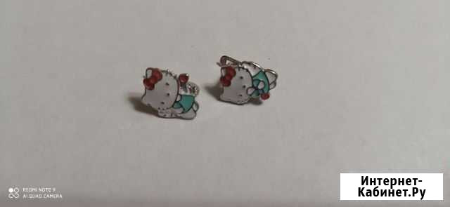 Серебряные серьги Челябинск - изображение 1