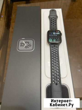 Часы apple watch 4 44 mm Nike + Усинск - изображение 1