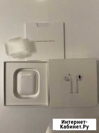 Беспроводные наушники apple airpods 2 Путевка - изображение 1