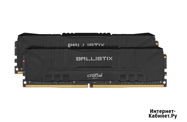 DDR4 16GB 8GB x2 3200 Mhz CL16 Crucial Ballistix Астрахань - изображение 1