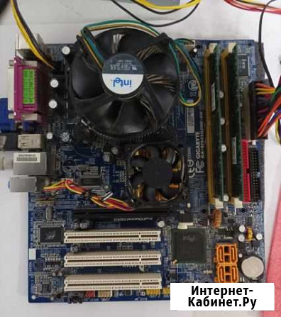 S775 core 2 duo e4400 GA-8I945gzme-RH 2*1 GB DDR2 Павловск - изображение 1