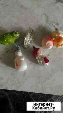 Игрушки елочные СССР Обнинск