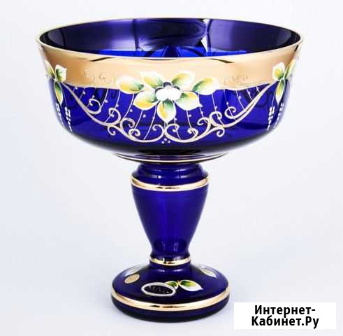 Продам новую вазу из Богемского стекла Нижний Новгород - изображение 1