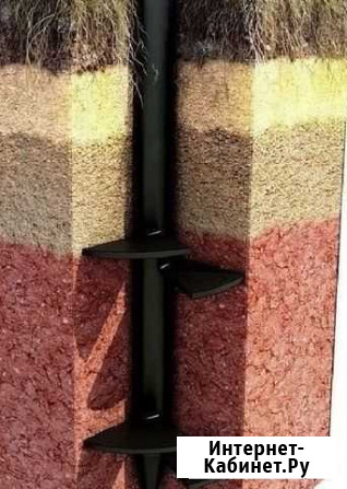 Фундамент винтовые сваи обвязка металл монтаж Новосибирск - изображение 1