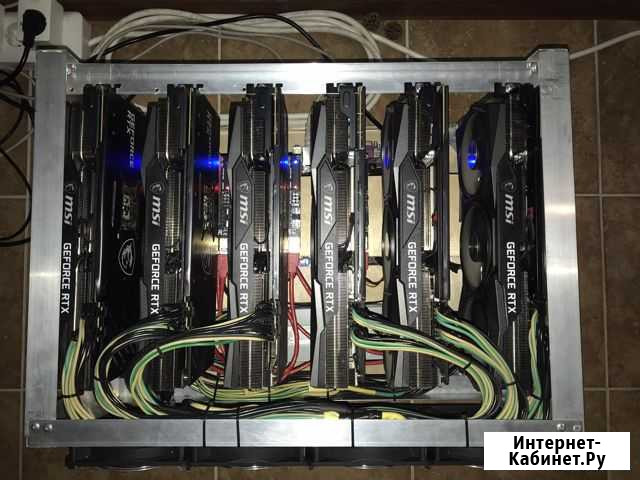 Майнинг ферма(риг) на RTX 3070(не LHR, не Ti) Сочи - изображение 1