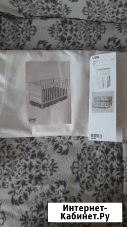 Подзор для кроватки ikea новый Йошкар-Ола - изображение 1