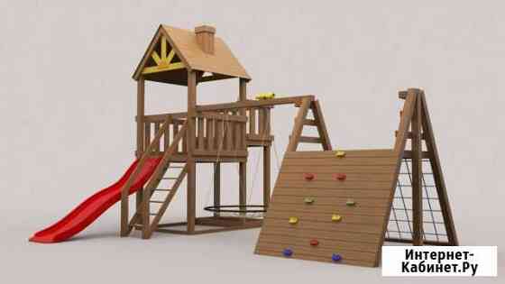 Детский игровой комплекс с горкой Омск