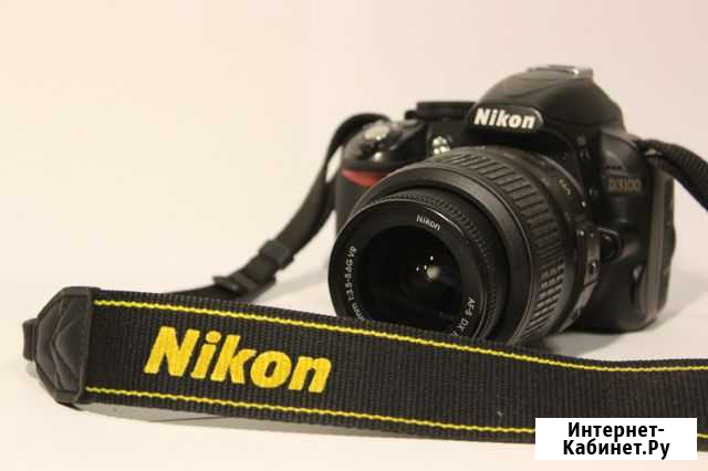 Зеркальный фотоаппарат nikon d3100 Ижевск - изображение 1